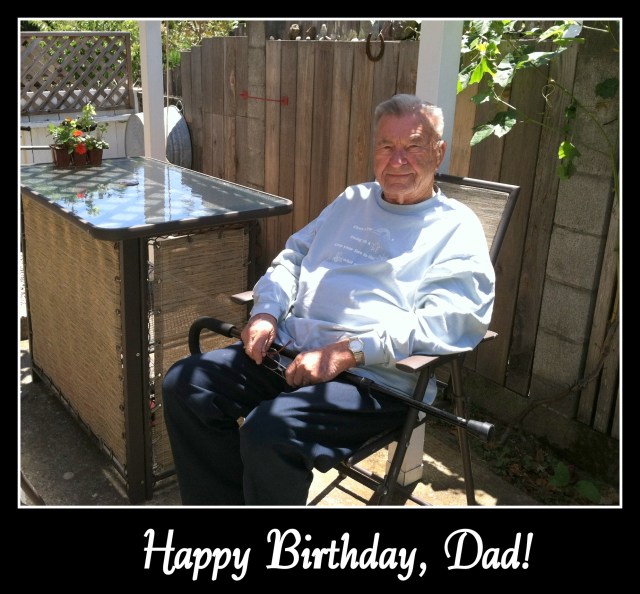Happy 94th Birthday, Dad