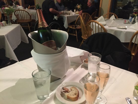 champage surprise from the kids